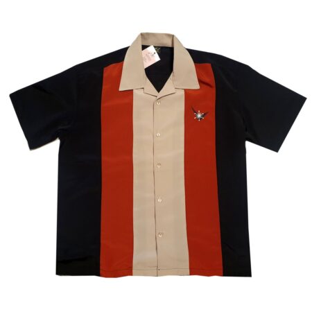 Steady Triple Tone Atomic Mad Man Shirt Black Rust-XL | Steady Clothing