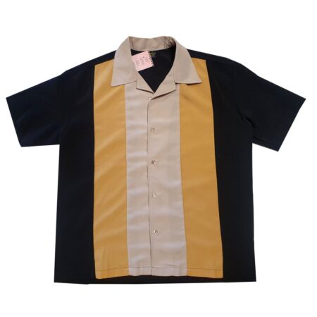 Steady Triple Tone Shirt Black Gold-L | 29% korting | Steady Clothing