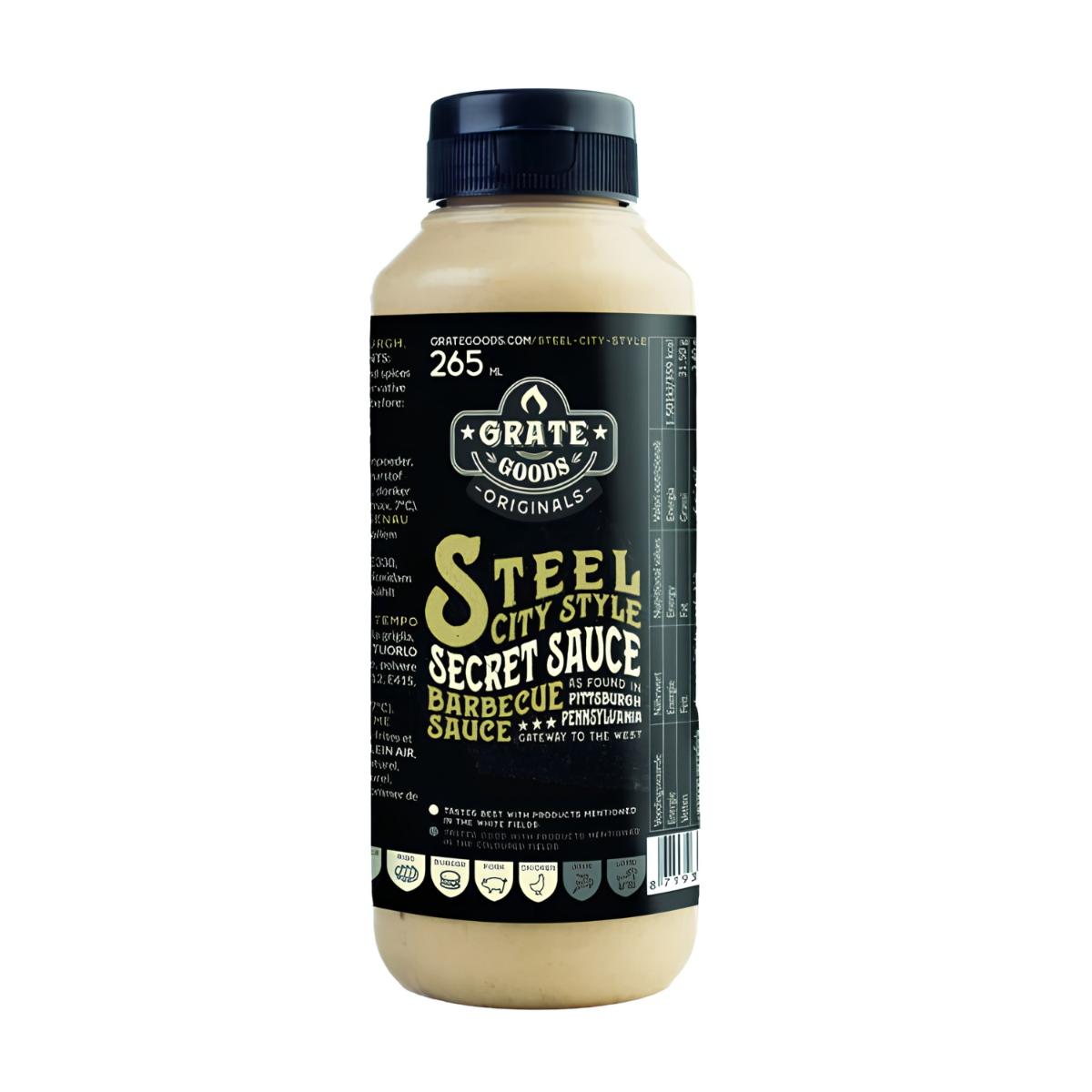 Steel City Secret Sauce - 265 ml | Grate Goods