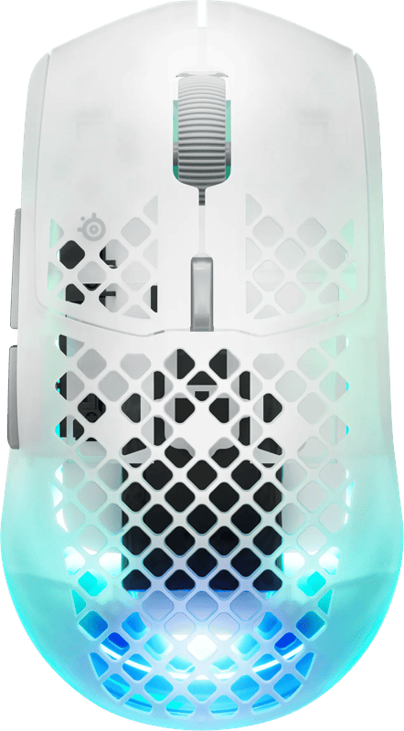 SteelSeries Aerox 3 Gen 2 Draadloze Gaming Muis Ghost