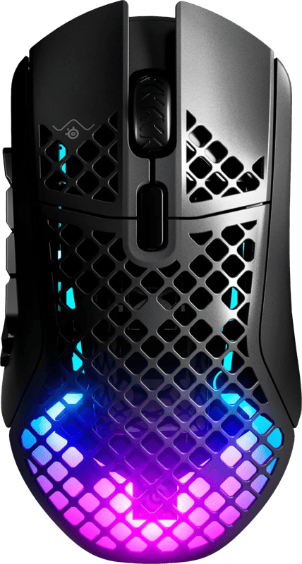 SteelSeries Aerox 9 Draadloze Gaming Muis Zwart