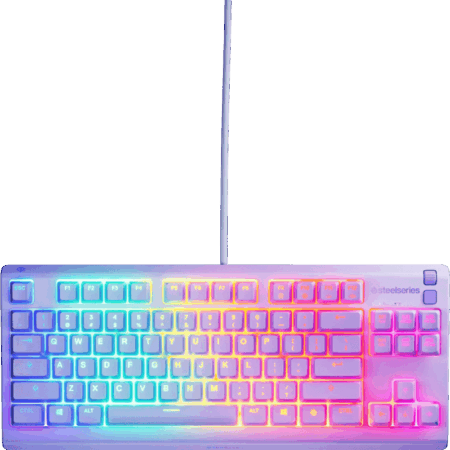 SteelSeries Apex 3 TKL Lavendel Qwerty
