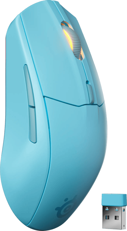 SteelSeries Rival 3 Gen 2 Draadloze Gaming Muis Aqua