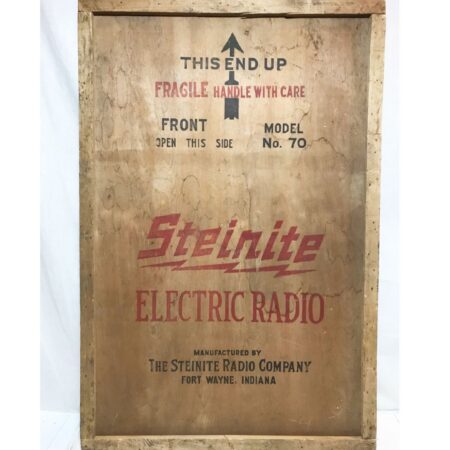 Steinite Radio Deel Van Een Originele Krat 1929 | The Dutch Pickers