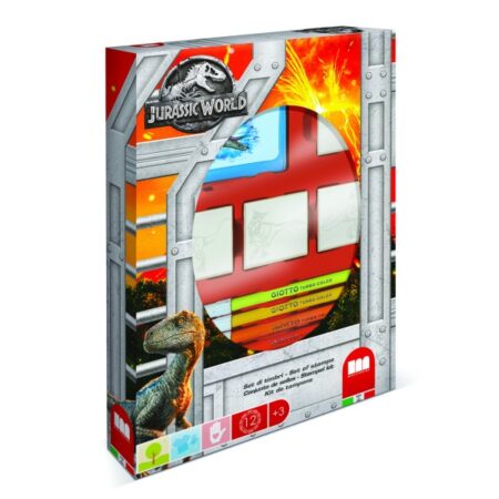 Stempeldoos Jurassic 4 Stempels |