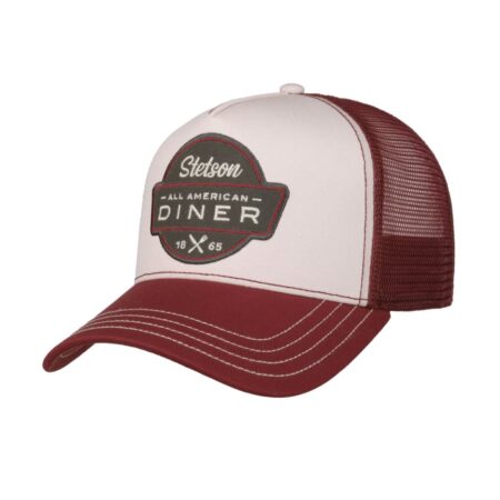 Stetson All American Diner Trucker Pet Bordeaux | Stetson