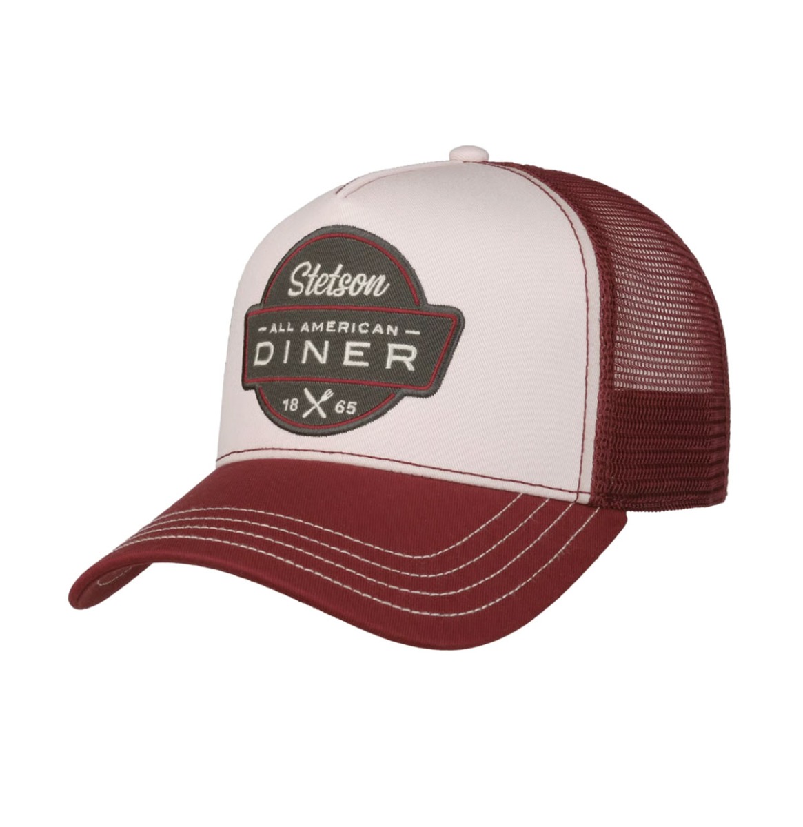 Stetson All American Diner Trucker Pet Bordeaux | Stetson