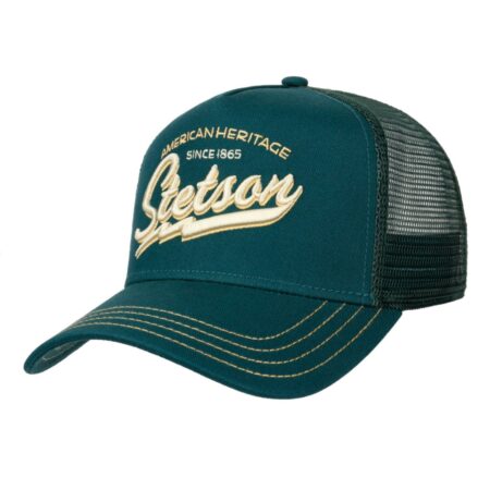 Stetson American Heritage Classic Trucker Pet Teal | Stetson