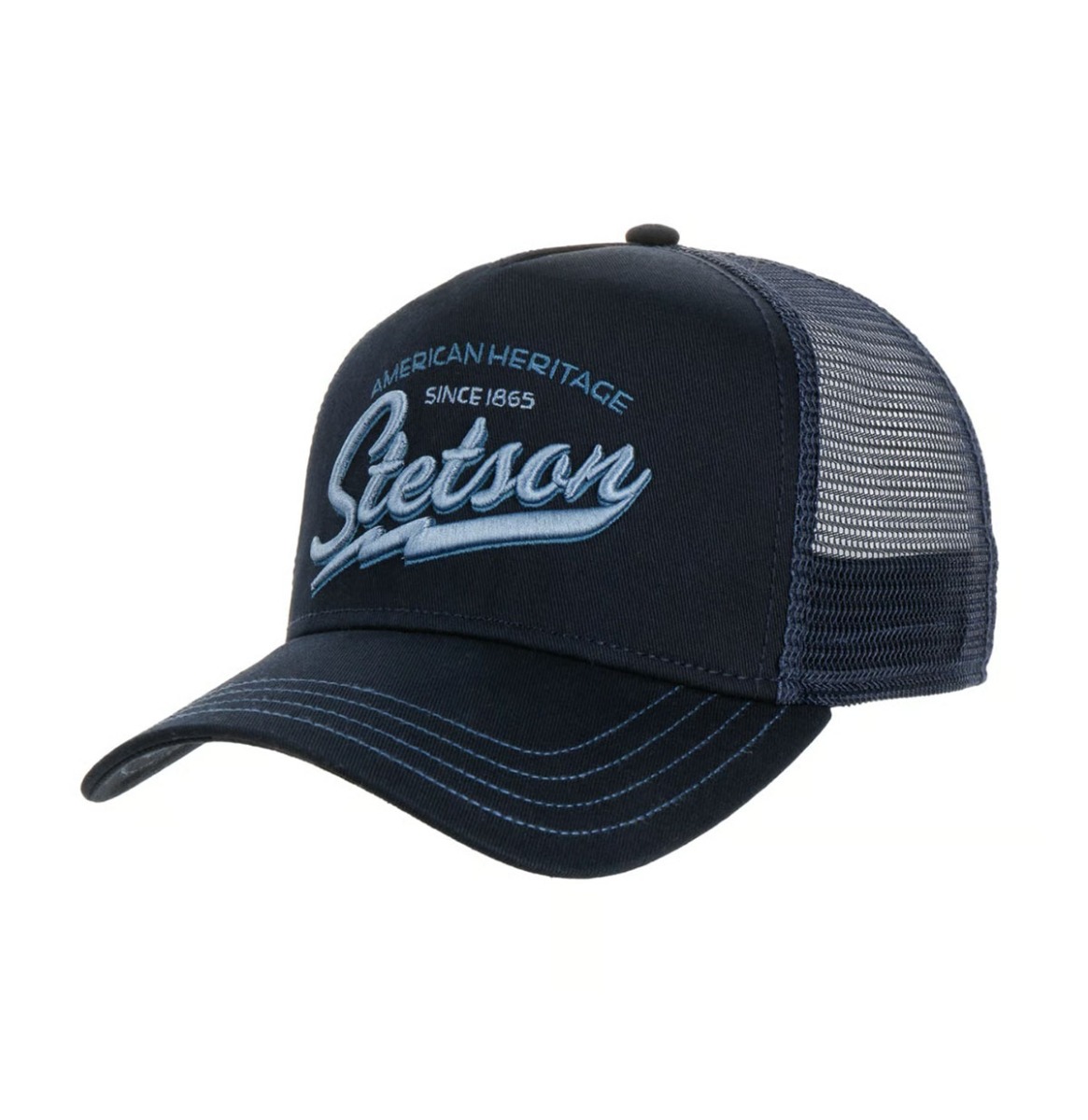Stetson American Heritage Trucker Pet Classic Donker Blauw | Stetson
