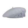 Stetson Barascon Basque Flower Baret Dusty Blauw | Stetson