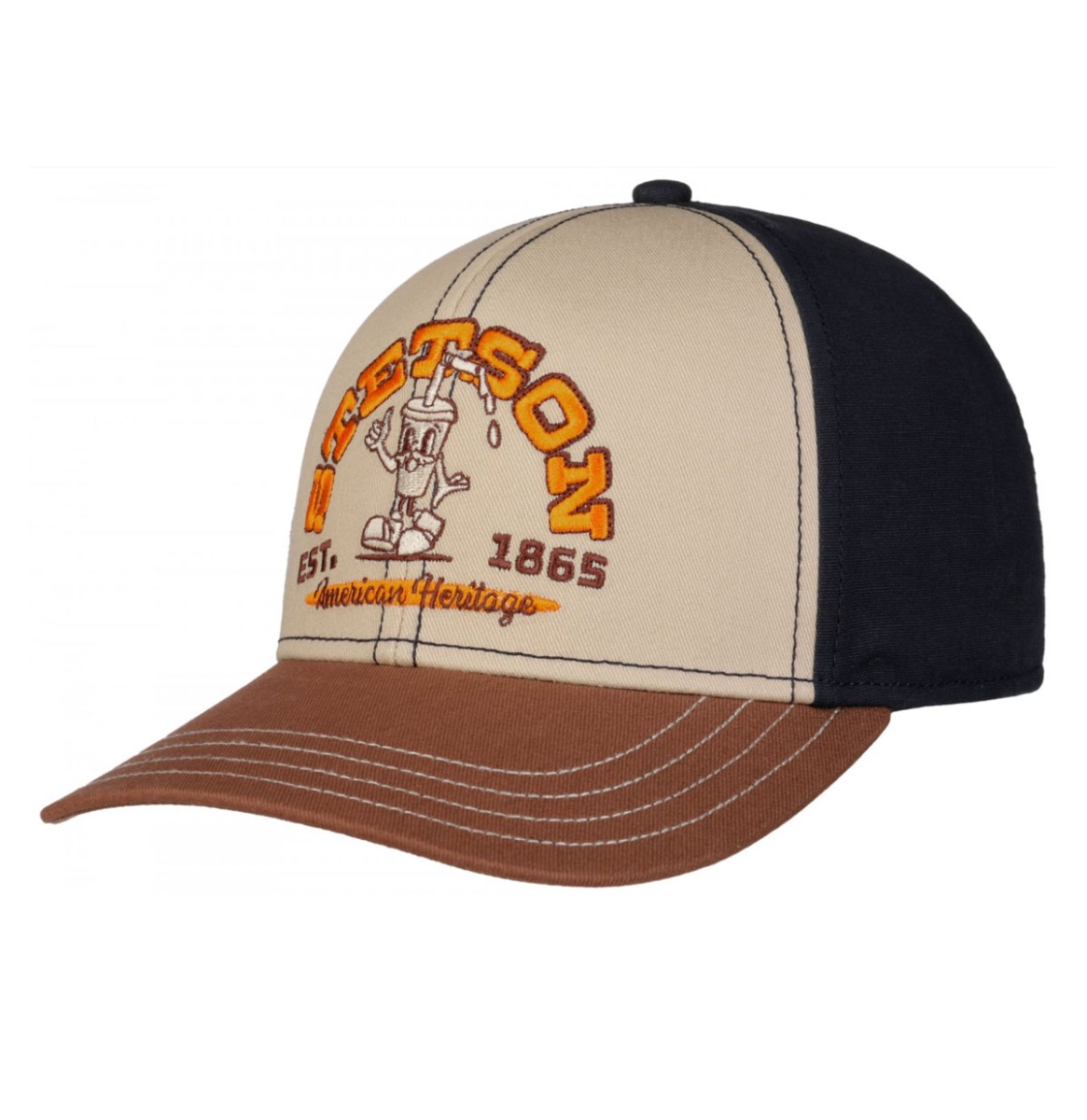 Stetson Baseball Pet Walking Drink Creme | Stetson