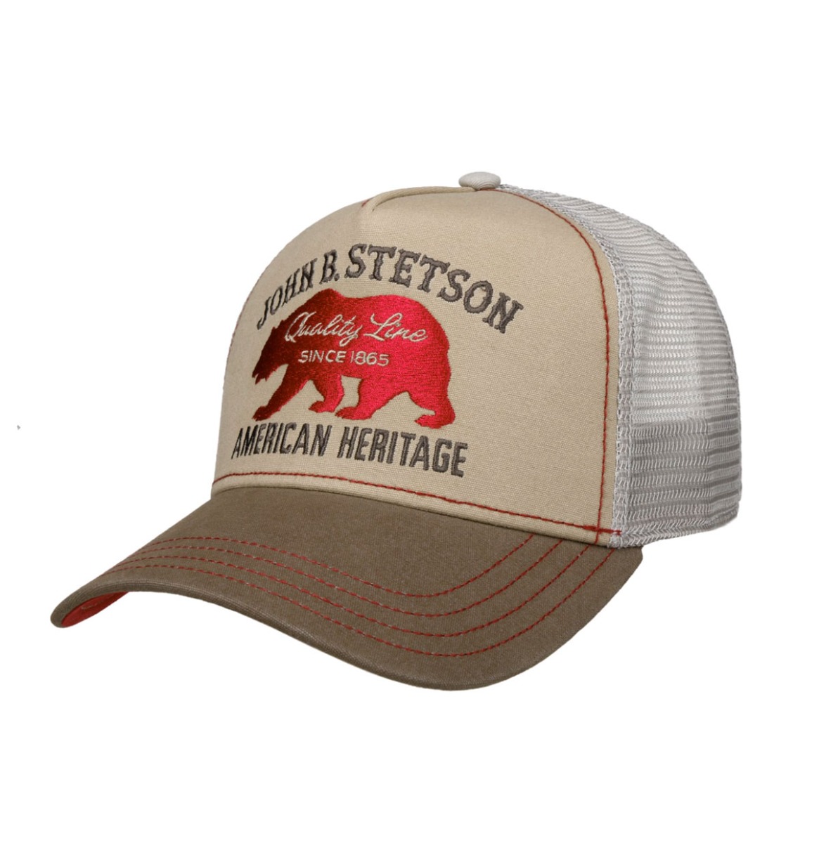 Stetson Bear Trucker Pet Beige | Stetson