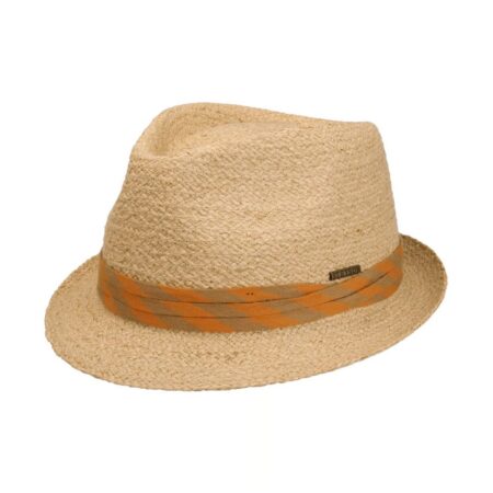 Stetson Benaro Hat Trilby Raffia-61 / XL | Stetson