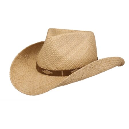 Stetson Chestercole Western Raffia Hat-XL | Fiftiesstore