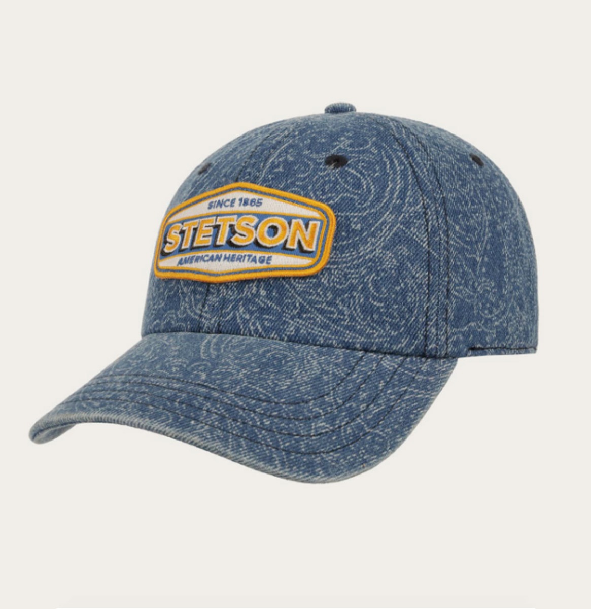 Stetson Denim Paisley Festival Pet | Stetson