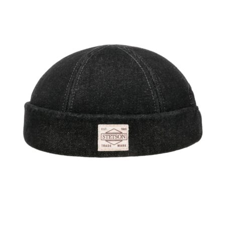 Stetson Docker Cap Denim Black-57/M | Stetson