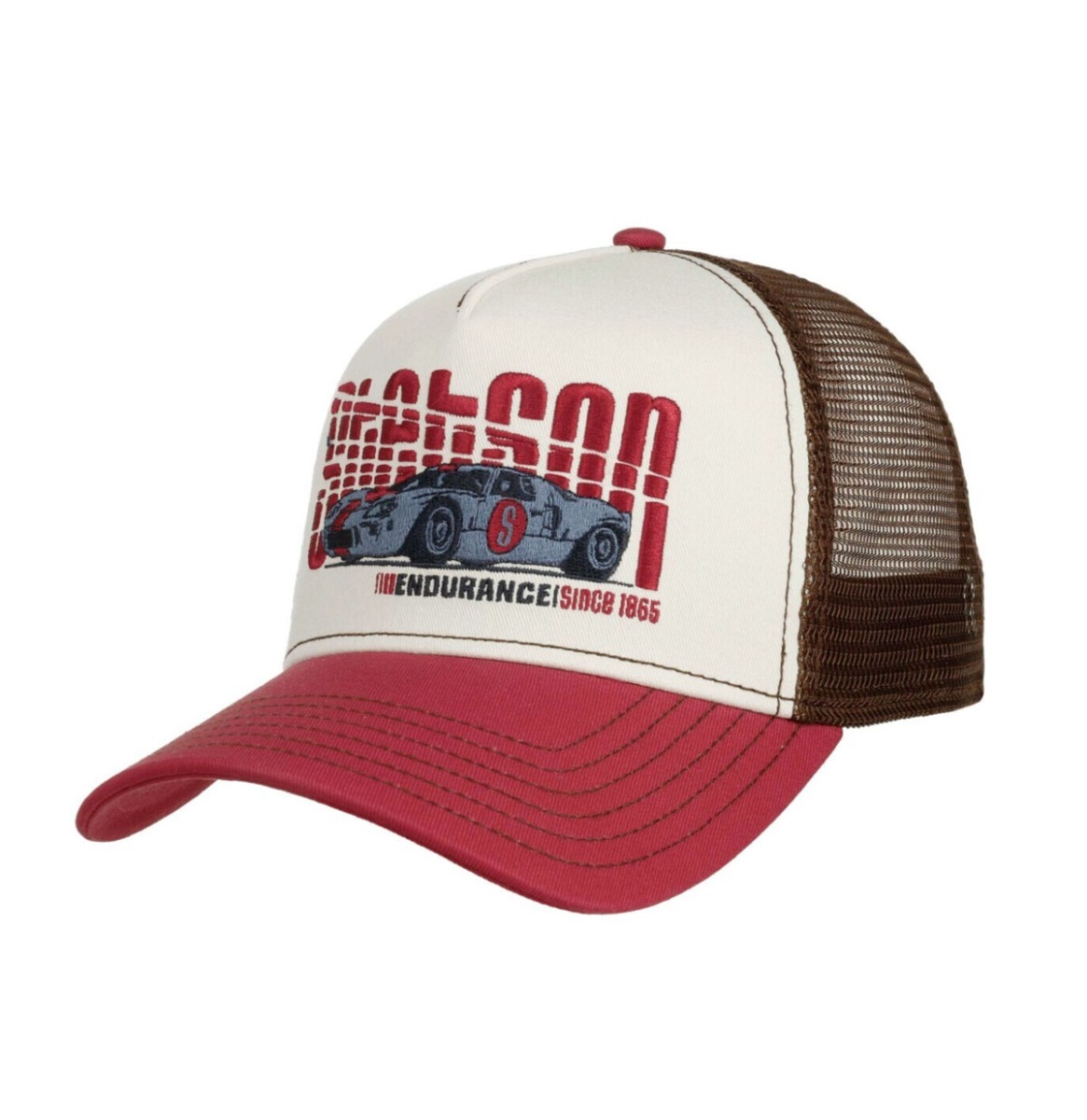 Stetson Endurance Trucker Pet Rood | 5% korting | Stetson