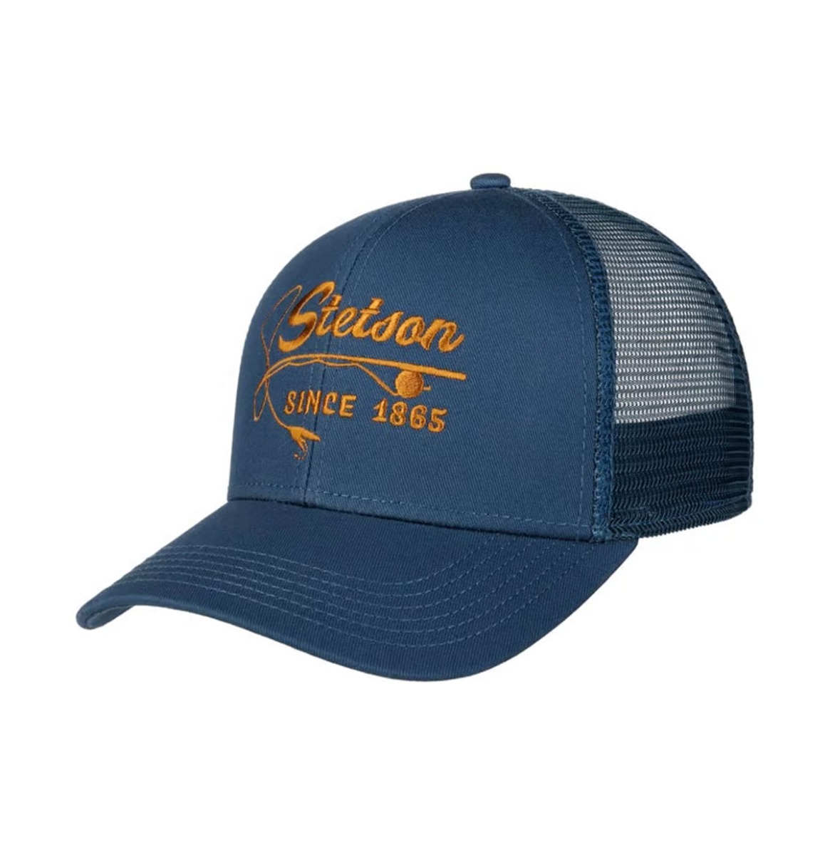 Stetson Fishing Rod Baseball Pet Blauw | Stetson
