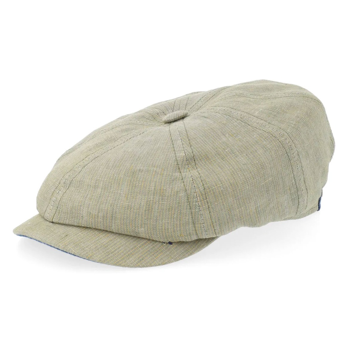 Stetson Hatteras Linen Stripe - Olive Green-61 / XL | Stetson