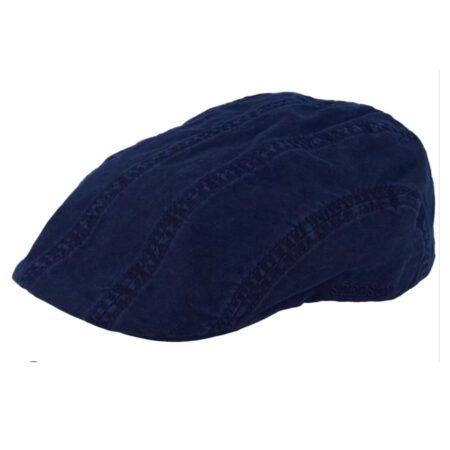 Stetson Ivy Cap Cotton Twill Navy-61/XL | Fiftiesstore
