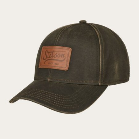 Stetson Leren Patch Pet | Stetson
