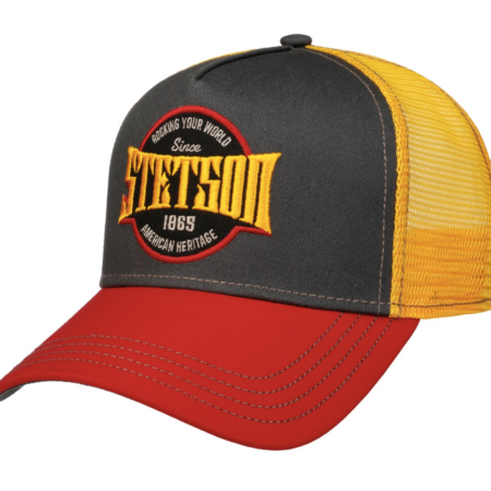 Stetson Rocking Your World Pet Geel Rood | Stetson