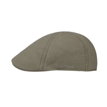 Stetson Texas Cotton Flatcap Army Green-61 / XL | Stetson