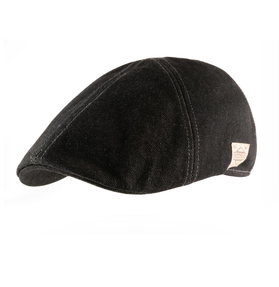 Stetson Texas Flatcap Denim Black-59/L | Stetson