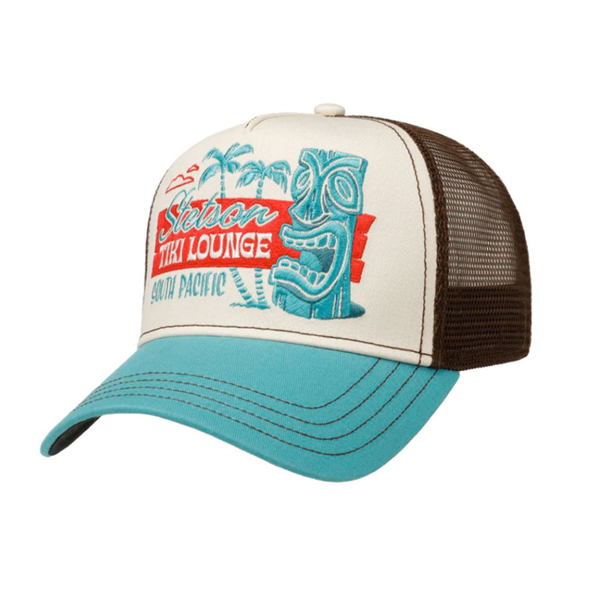 Stetson Tiki Lounge Trucker Pet Creme | Stetson