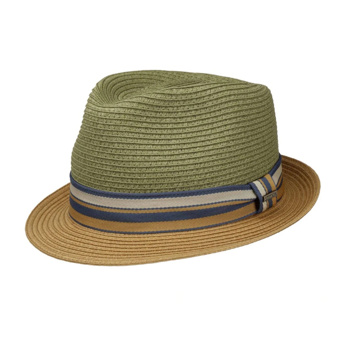 Stetson Trilby Toyo Hat Green Natural-61 / XL | Stetson