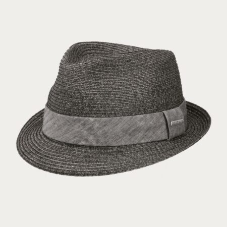Stetson Trilby Toyo Straw Hat Anthracite-57/M | Stetson