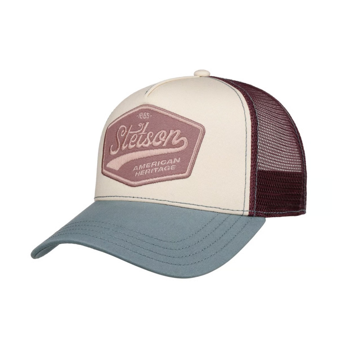 Stetson Trucker Pet American Heritage 1865 - Paars | Stetson