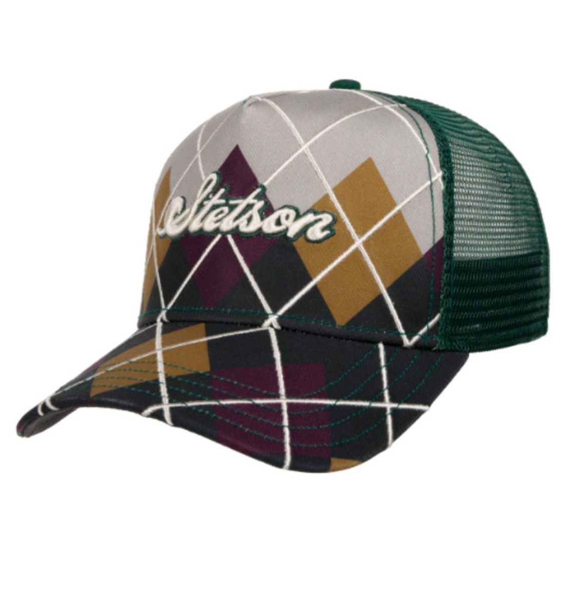 Stetson Trucker Pet Argyle Multi | Stetson