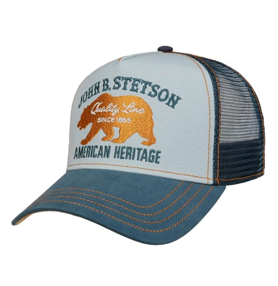 Stetson Trucker Pet Bear Blauw | Stetson