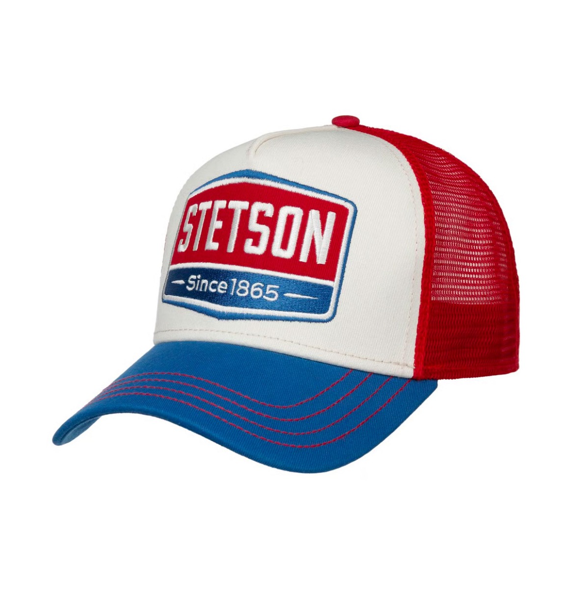 Stetson Trucker Pet Gasoline - Blauw | Stetson