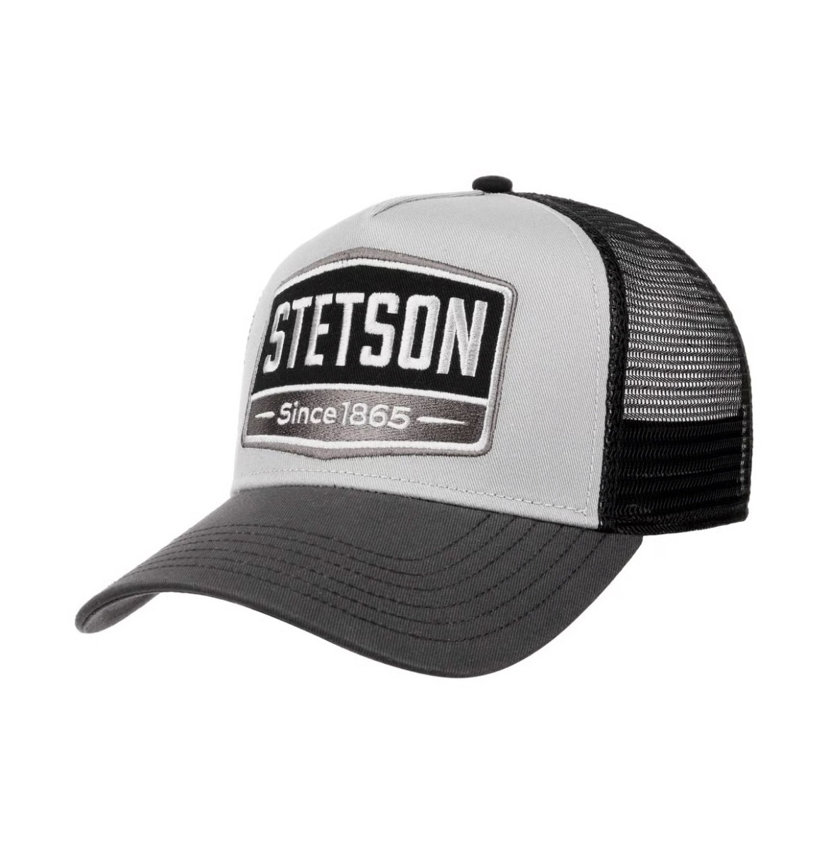 Stetson Trucker Pet Gasoline - Grijs | Stetson