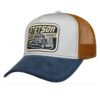Stetson Trucker Pet Heavy Duty Blauw Bruin | Stetson