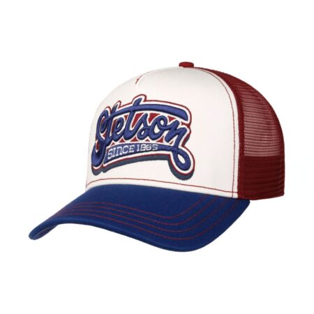 Stetson Trucker Pet Lettering - Blauw | Stetson