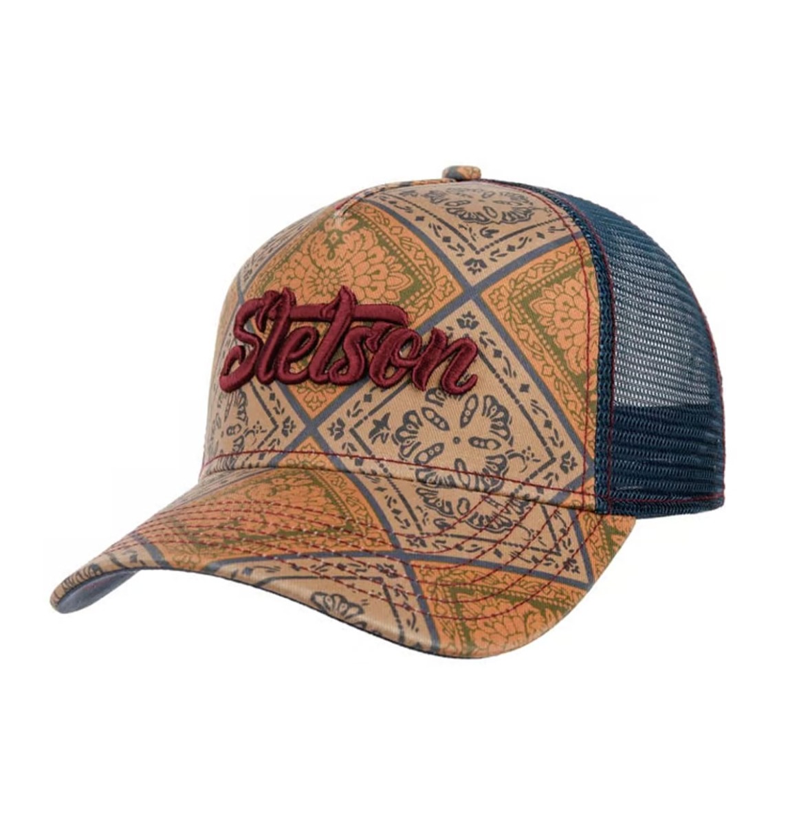 Stetson Vintage Print Trucker Pet | Stetson