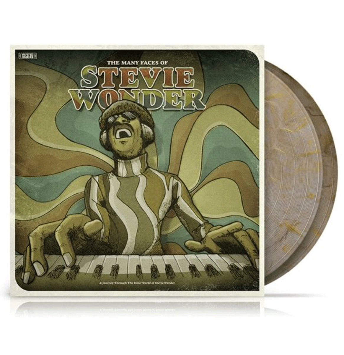 Stevie Wonder / Various Artists - The Many Faces Of Stevie Wonder ( Gekleurd Vinyl ) 2 | 30% korting (LP) | Fiftiesstore