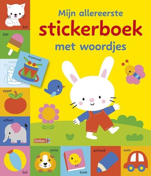 Sticker Parade Lange Oortjes met woordjes | Deltas