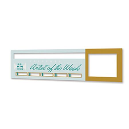 Sticker Voor Bovenste Glas Seeburg AY160 | Seeburg