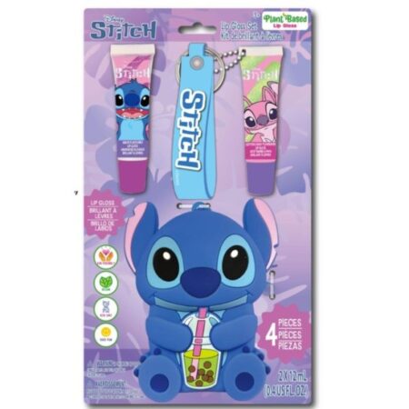 Stitch Lipgloss Met 3d Character Tasje | Disney