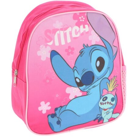 Stitch Rugtas 1st Choice Roze 25x22x10 Cm |