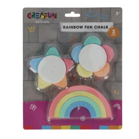 Stoepkrijt Funset 3 Stuks Creafun Outdoor | Creafun
