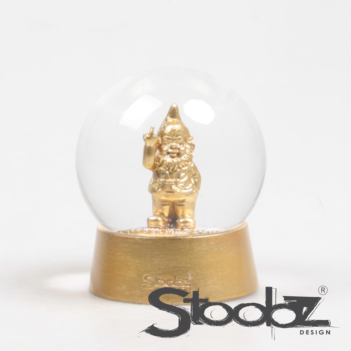 Stoobz Kabouter f*ck you schudbol goud | Stoobz Design