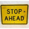 Stop Ahead Straat Bord - Origineel | The Dutch Pickers