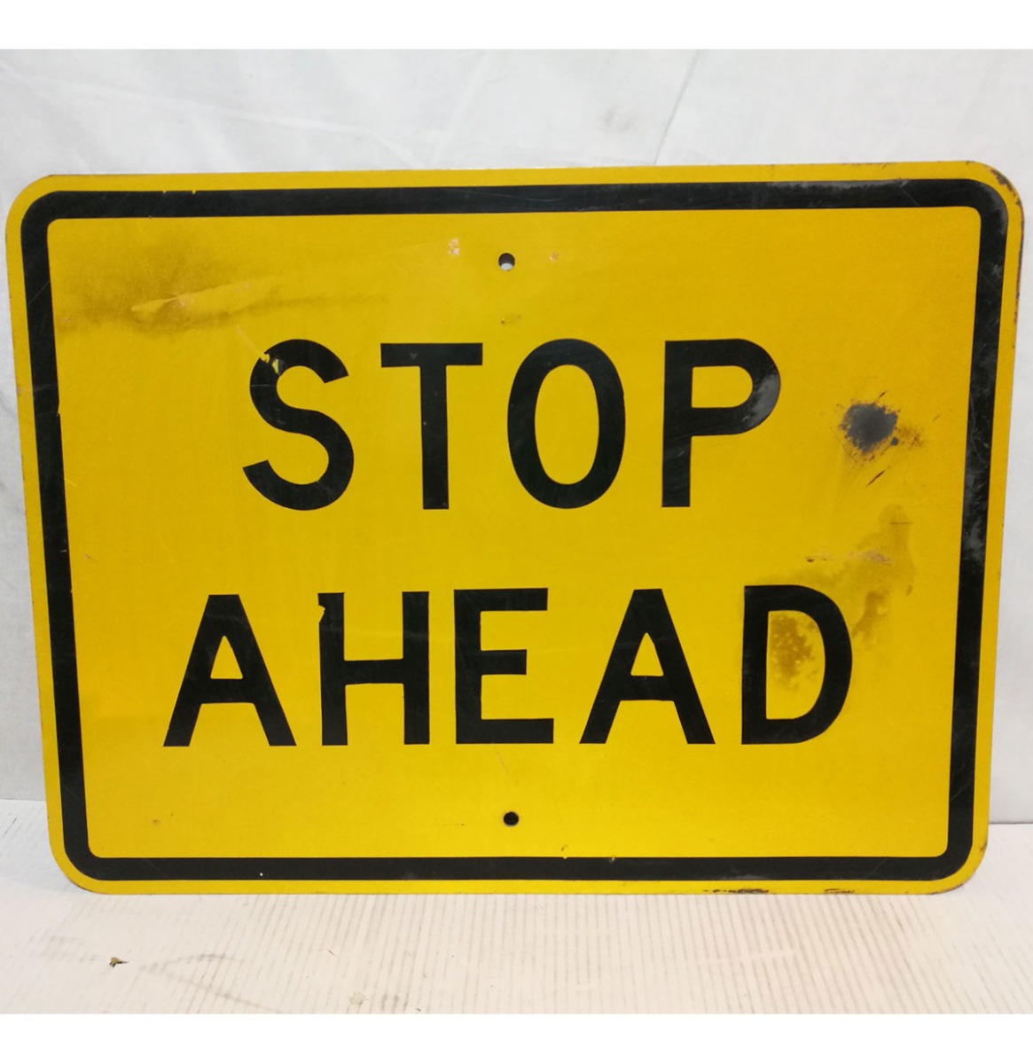 Stop Ahead Straat Bord - Origineel | The Dutch Pickers