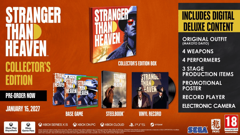 Stranger Than Heaven Collector's Edition PS5