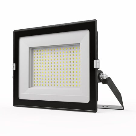 Stratos - LED Breedstraler 150 Watt 13120 Lumen - 6500K Daglicht wit licht - IP65 waterdicht - 15cm Kabel - Schijnwerper | HOFTRONIC